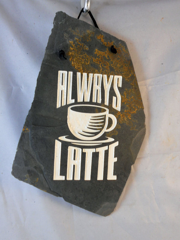 Funny Coffee Stone Plaque Signs