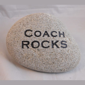 Custom engraved slate and plaques gifts for a coach