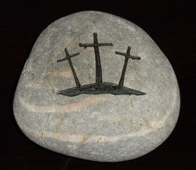 Religious Stone Signs