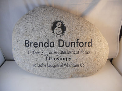 recognition gift made of rock