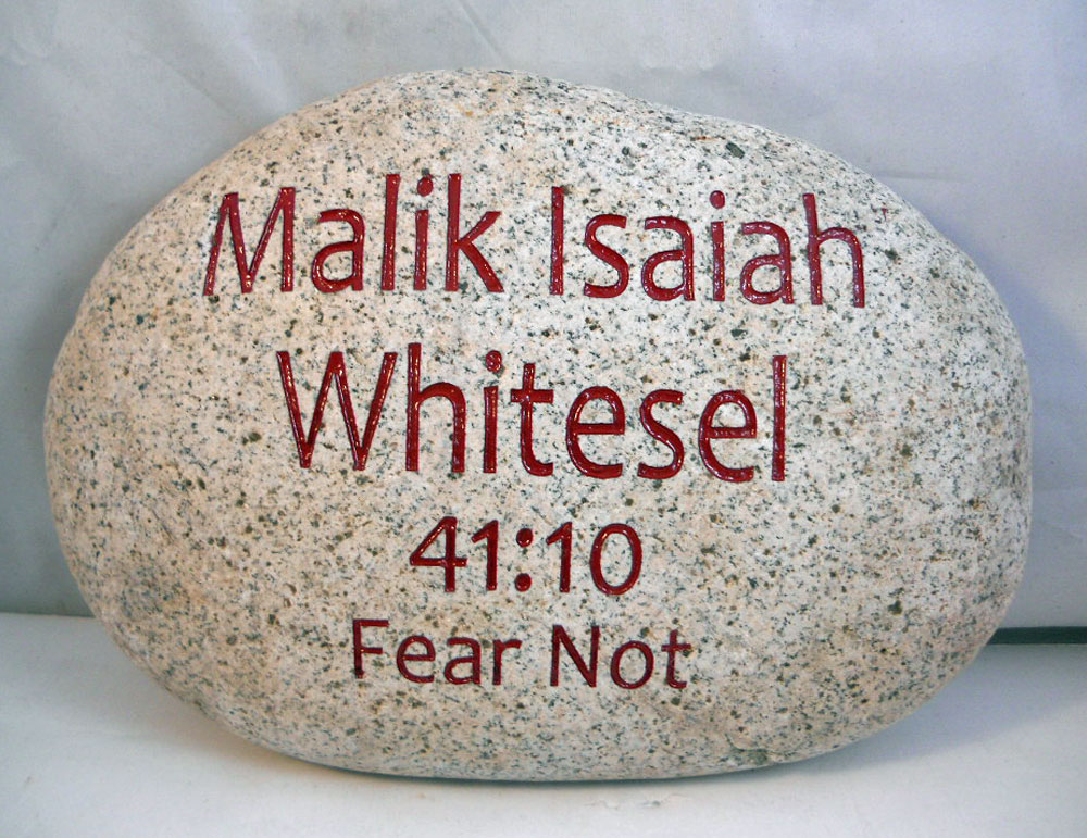 Personalized Memorial Stone
