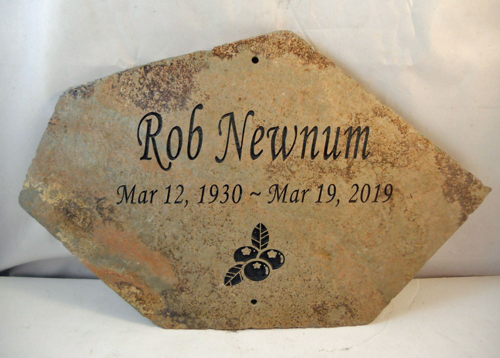 custom memorial engraved stones for people and loved ones