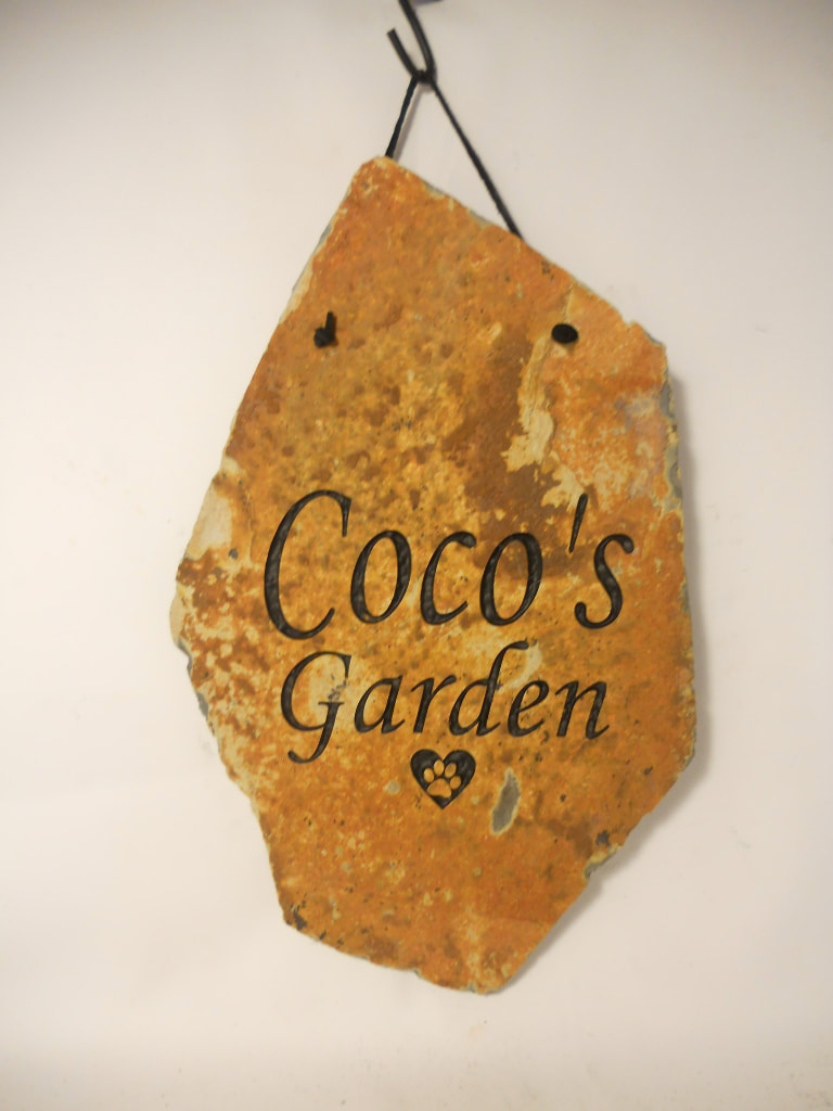 Engrave Stone Garden Plaque Signs