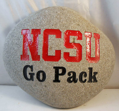 Personalized NCSU sports rock gifts