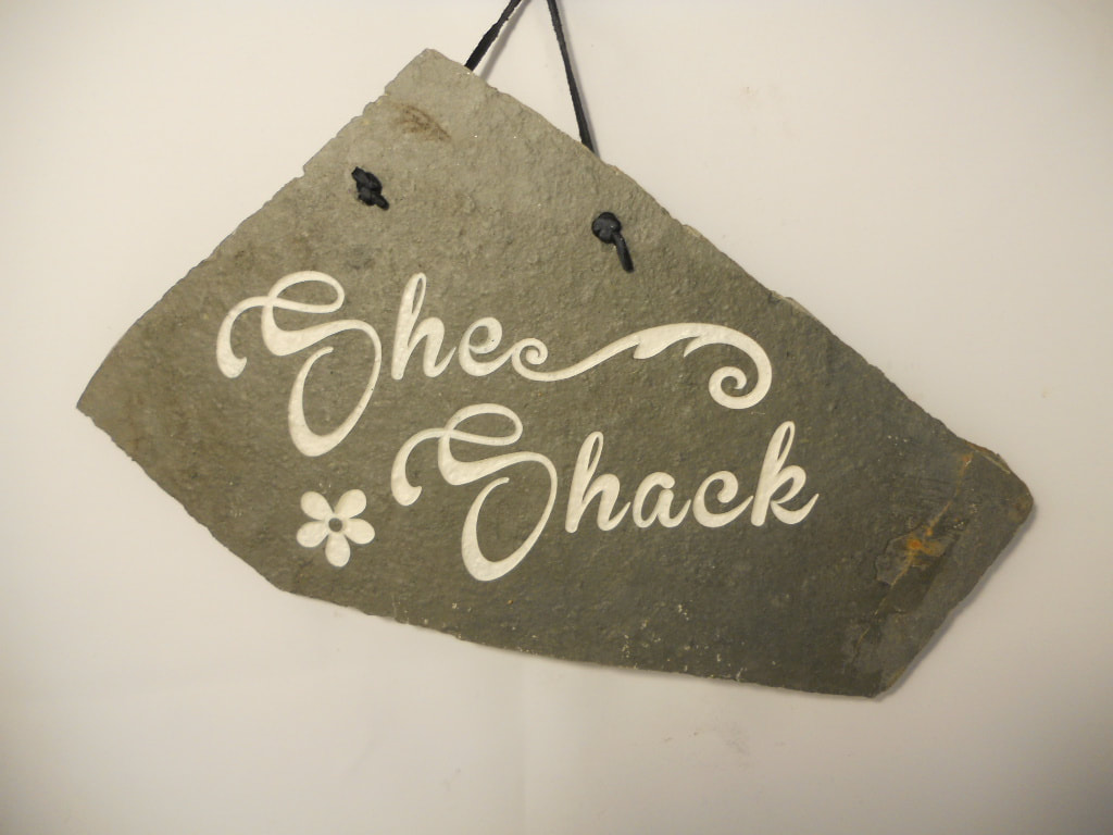 She Shack Plaque Signs
